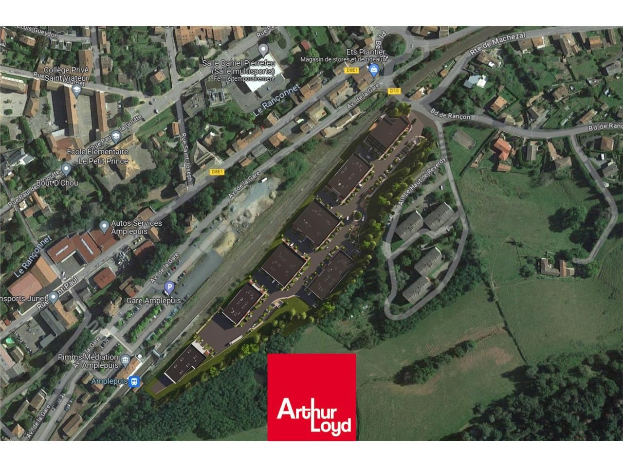Vente entrepots 9998 m² divisibles à partir de 157 m²