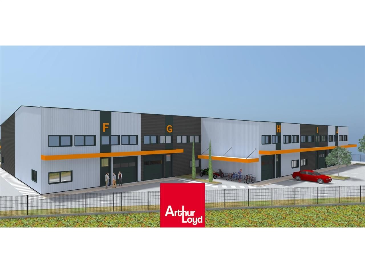 À VENDRE : Locaux d'activités neufs de 2 600 m² s