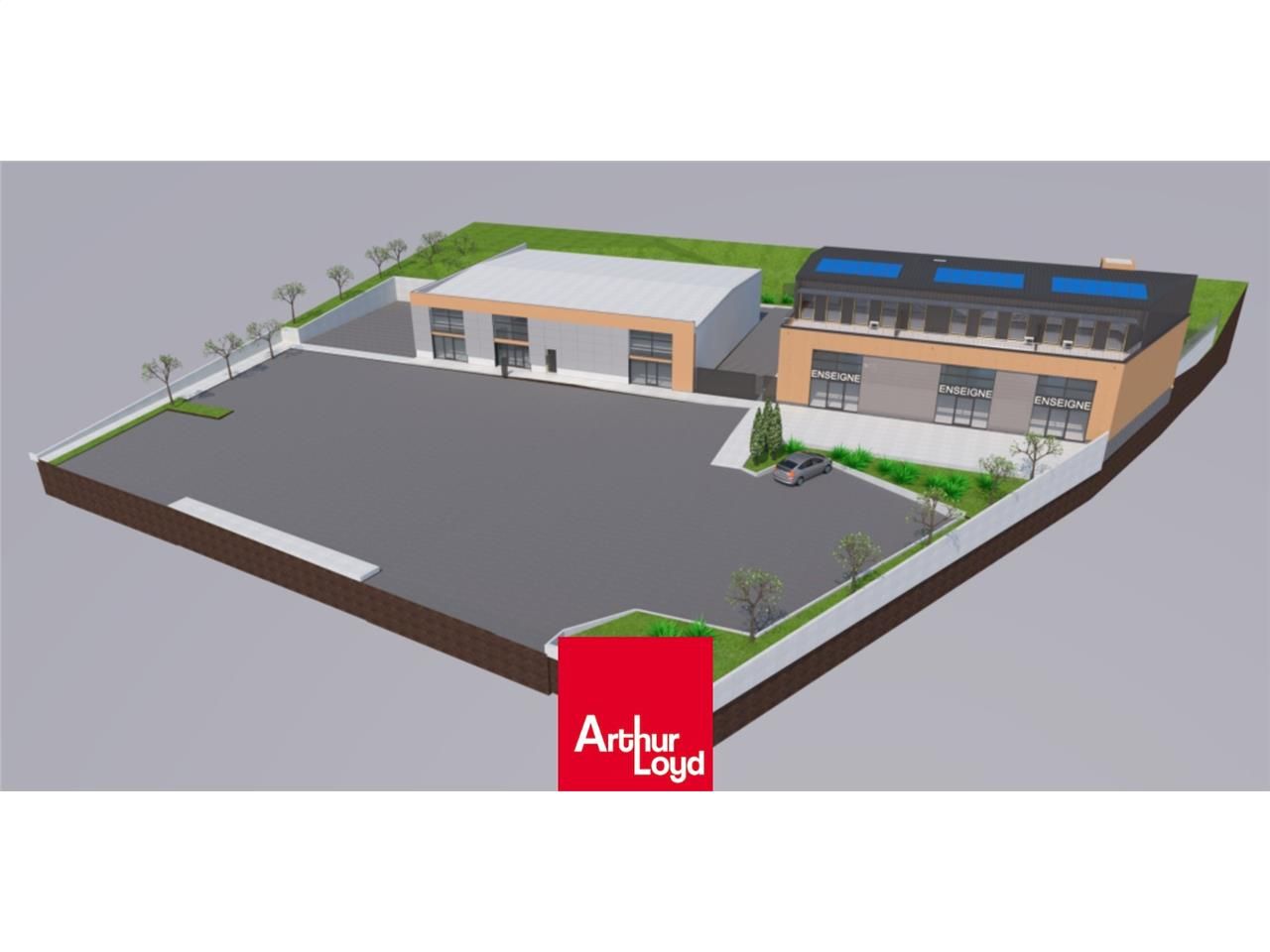 Vente locaux commerciaux 163 m² non divisibles