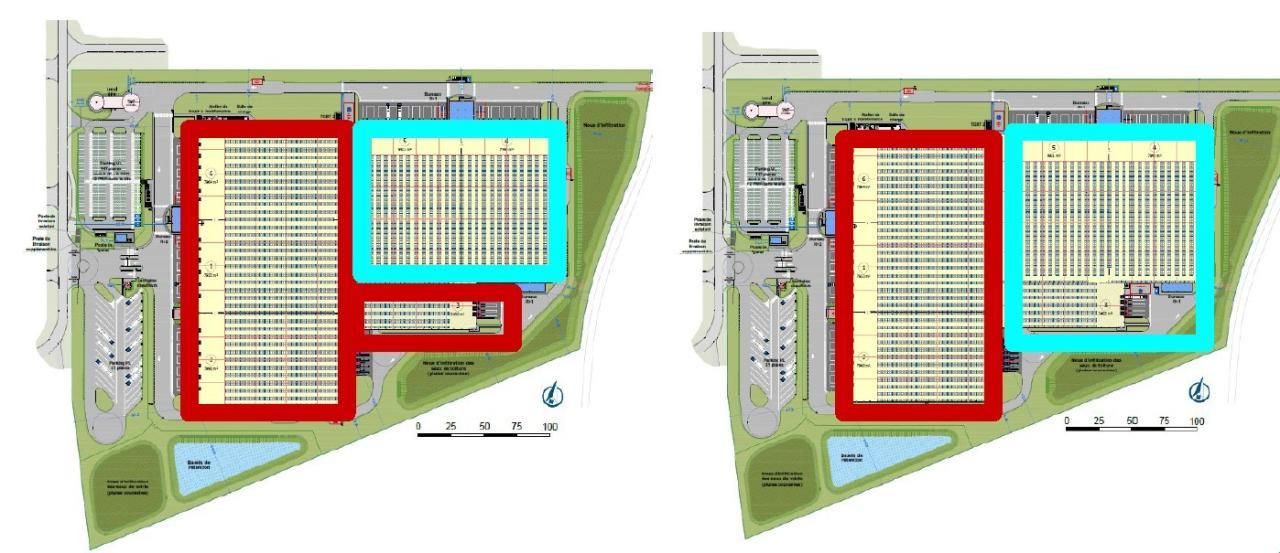 47435 m² pour cetentrepôts classe a en vente à Vernouillet