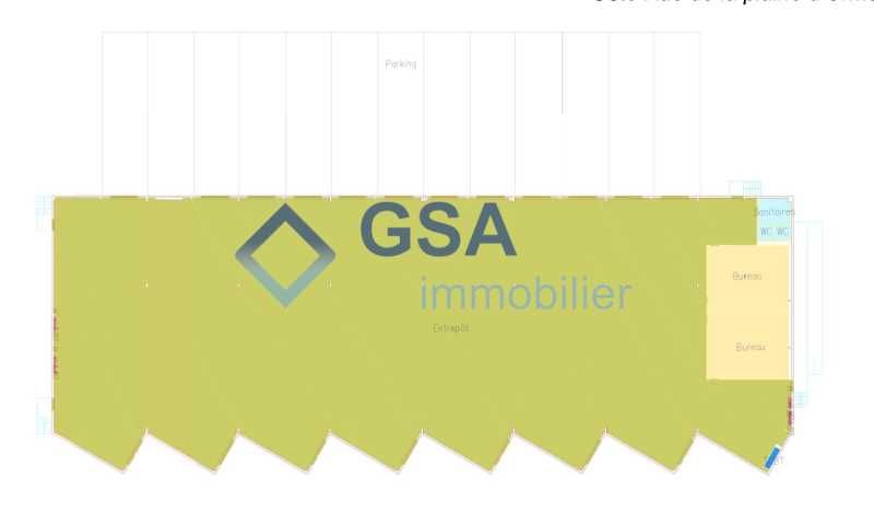 Location entrepots 1960 m² non divisibles