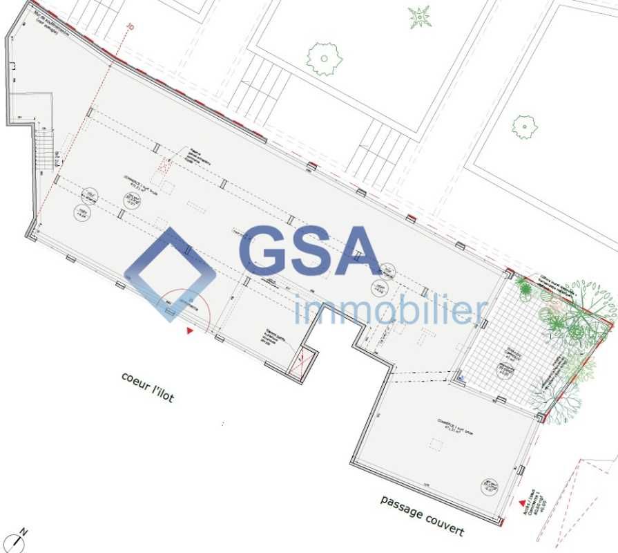 Au sein du quartier du Canal à proximité de l'A6 