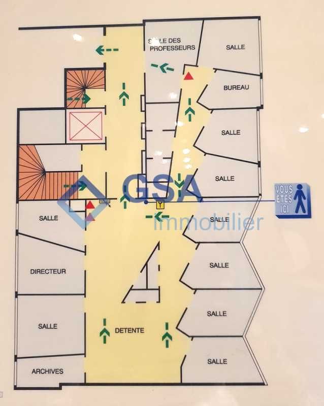 Vente bureaux 174 m² non divisibles