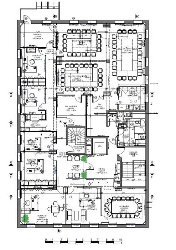Vente bureaux 337 m² non divisibles