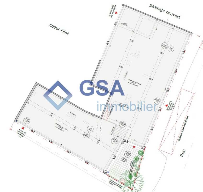 Au sein du quartier du Canal à proximité de l'A6 