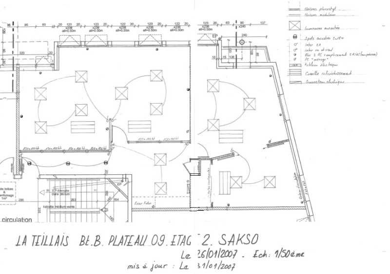 Location bureaux 103 m² non divisibles