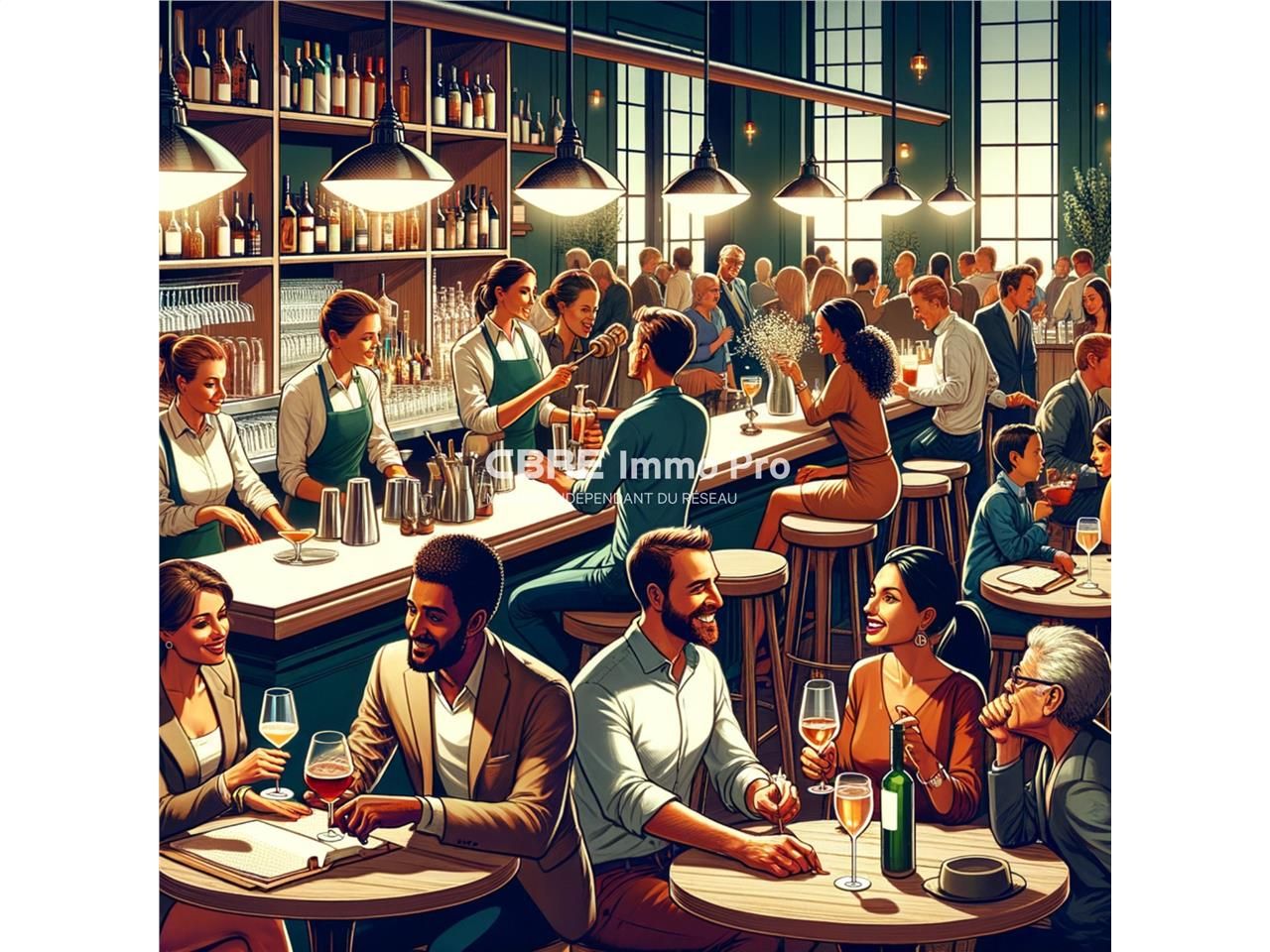 A vendre, fonds de commerce de restauration sous 