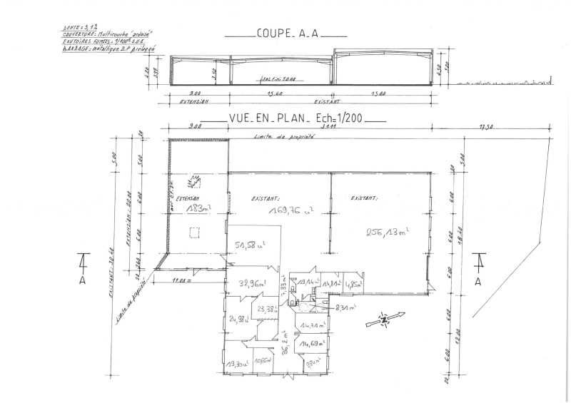 Location entrepots 902 m² non divisibles