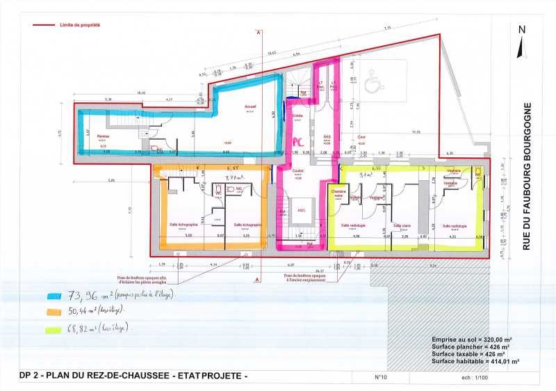Location bureaux 325 m² divisibles à partir de 36 m²