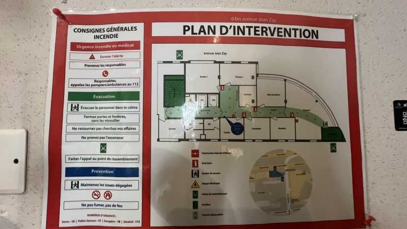 Location bureaux 220 m² non divisibles