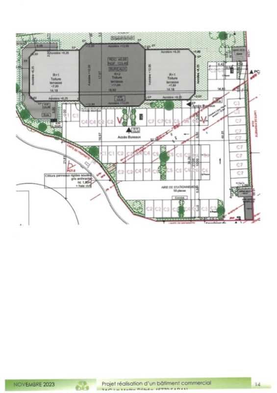 Location bureaux 1090 m² divisibles à partir de 105 m²