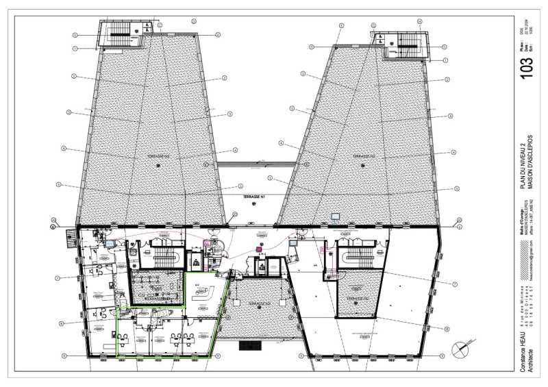 Location bureaux 434 m² divisibles à partir de 174 m²
