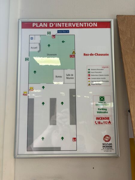 Location entrepots 517 m² non divisibles