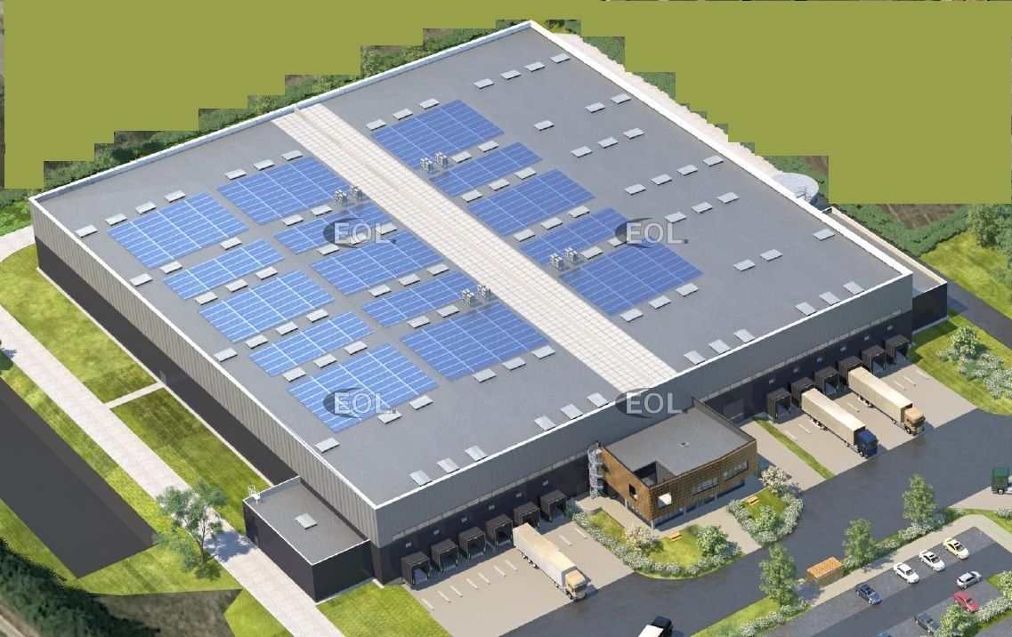 A LOUER - Entrepot logistique de 12 513 m² à Saint-Etienne-de-Saint-Geoirs (38)