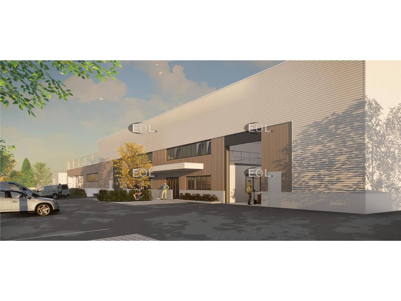 Location Entrepôt 1681 m² non divisibles