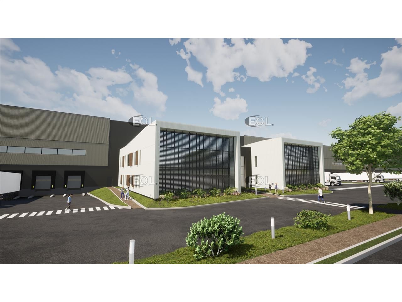 Location Entrepôt 40213 m² non divisibles