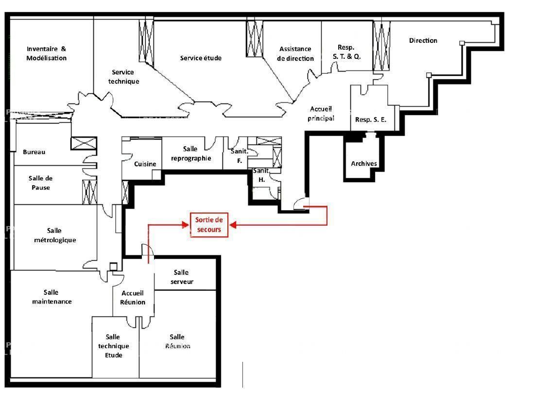 160 m² pour ce bureaux en vente à Rennes 35200