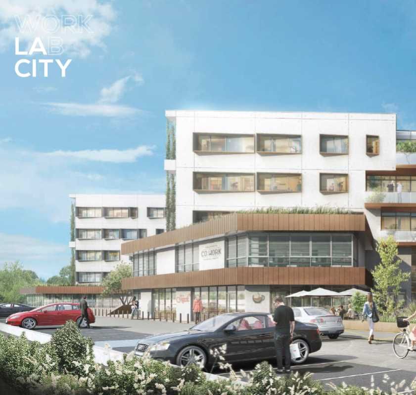À louer, dans le WORK LAB CITY plus de 800 m² de 