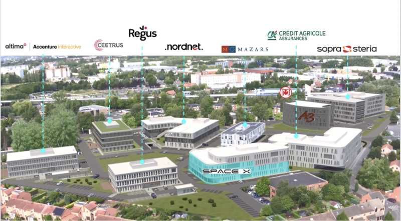 À louer - surface de bureaux au sein de deux imme