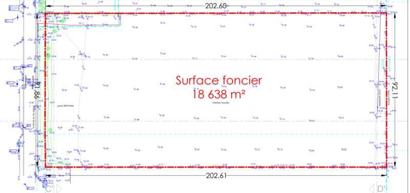 Location entrepots 6300 m² divisibles à partir de 416 m²