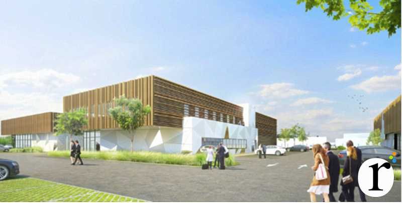 Située au sein d'un parc mixte d'activités de Bou