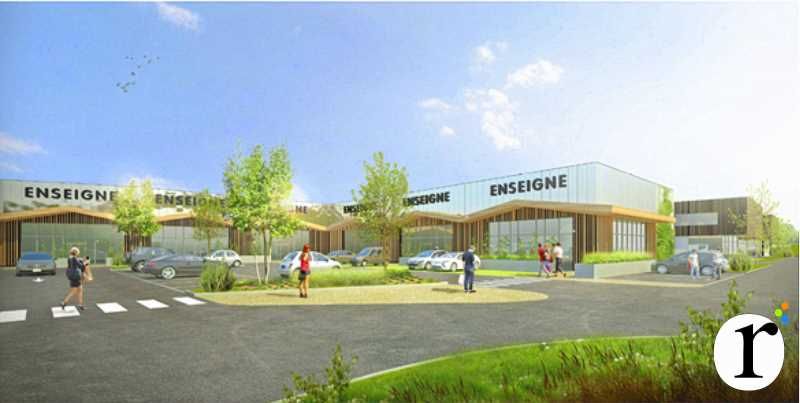 Située au sein d'un parc mixte d'activités de Bou