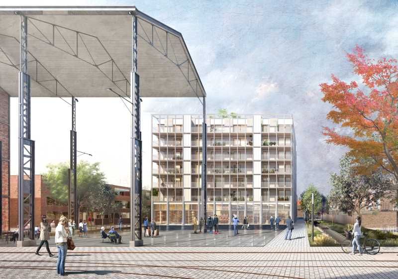 Sur la ZAC de FIVES CAIL - Commerce en pied d'imm