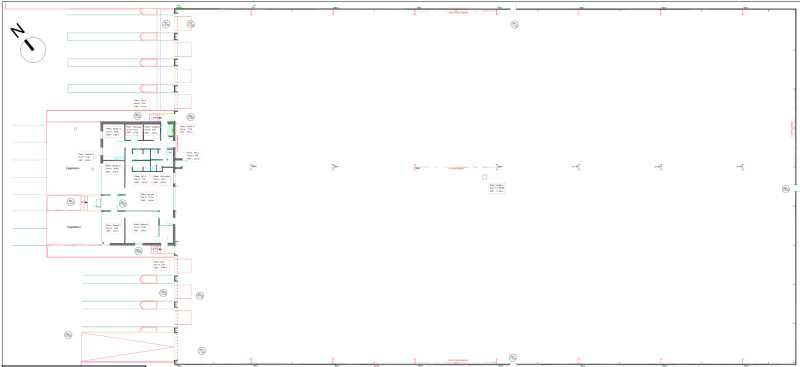 Location entrepots 4885 m² non divisibles