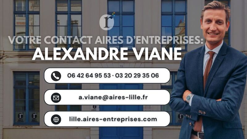 Aires d'Entreprises vous propose, à la location, 