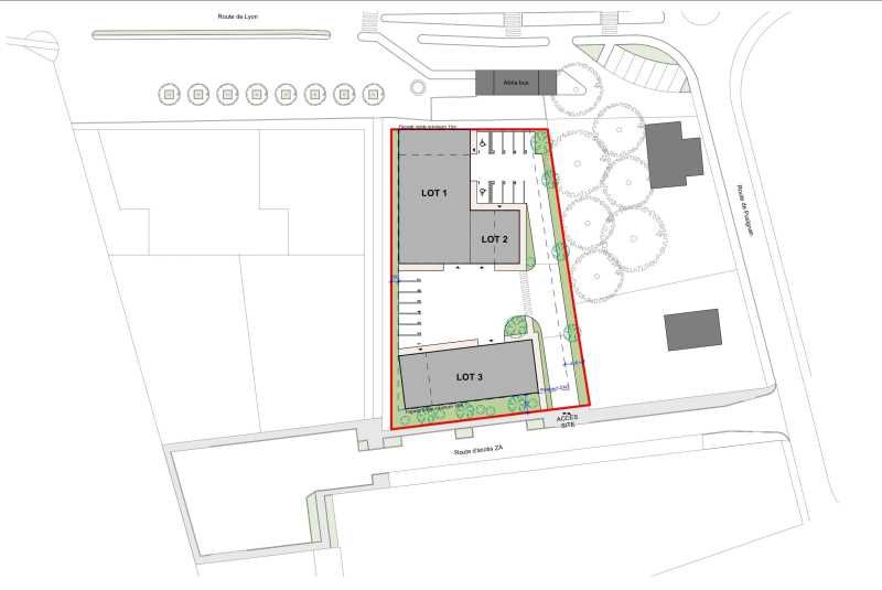 Vente entrepots 531 m² non divisibles