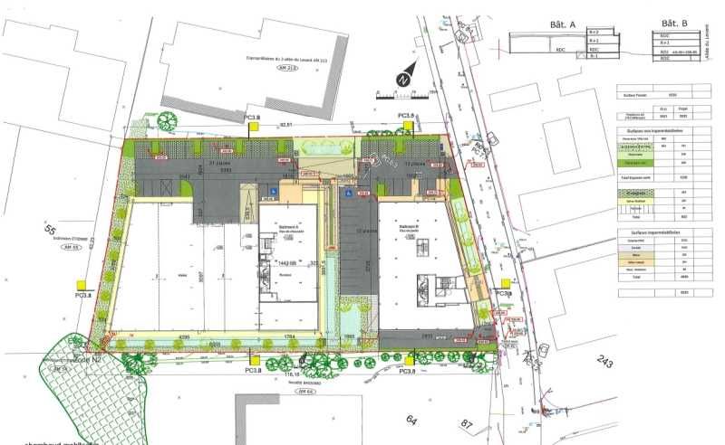 Vente bureaux 1087 m² divisibles à partir de 70 m²