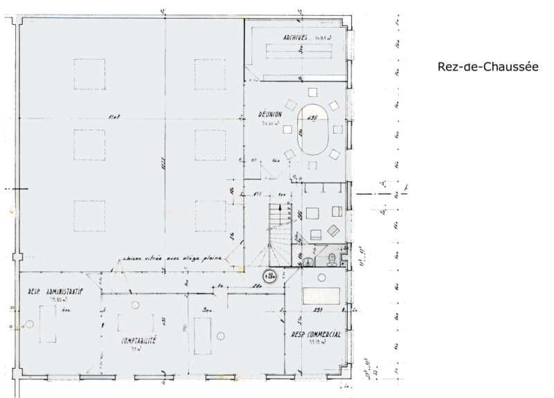 Location entrepots 443 m² non divisibles