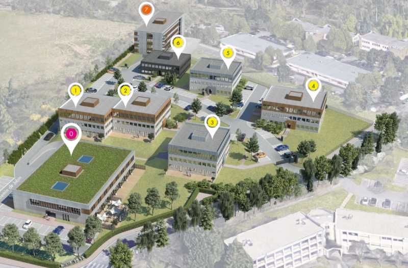 Vente bureaux 204 m² non divisibles