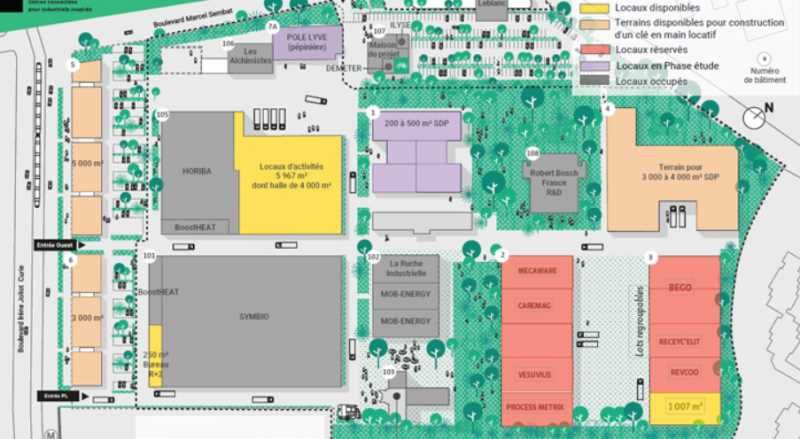Location entrepots 8491 m² divisibles à partir de 475 m²