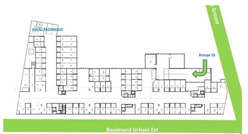 Location bureaux 991 m² divisibles à partir de 156 m²