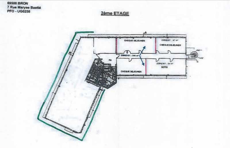 Location bureaux 255 m² non divisibles
