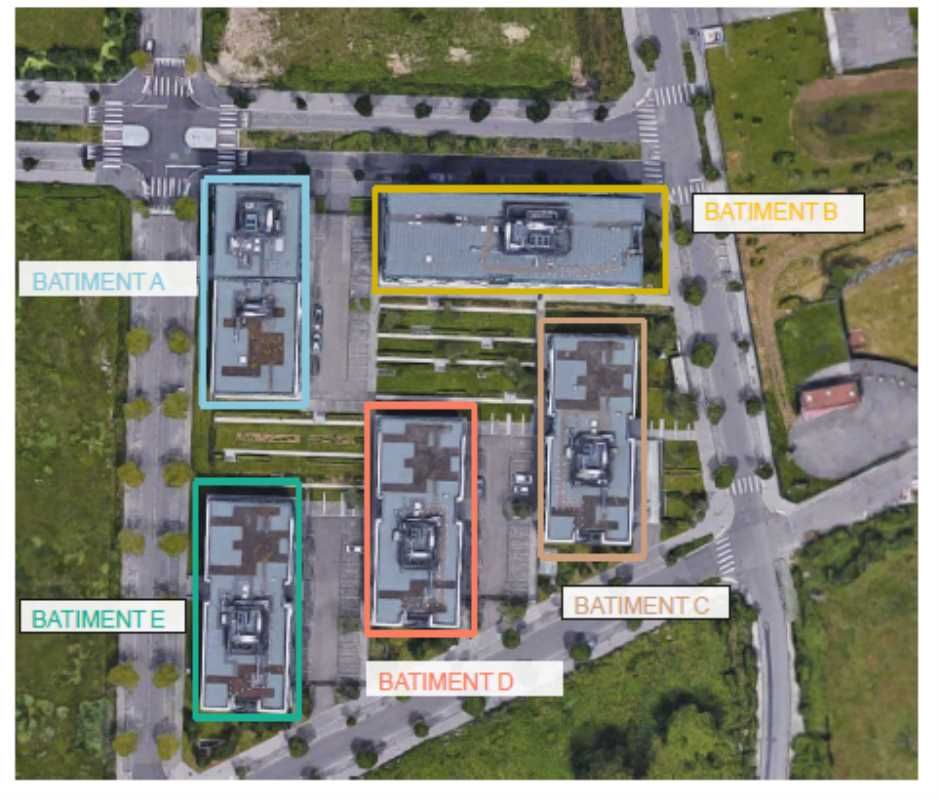Location bureaux 3358 m² divisibles à partir de 355 m²