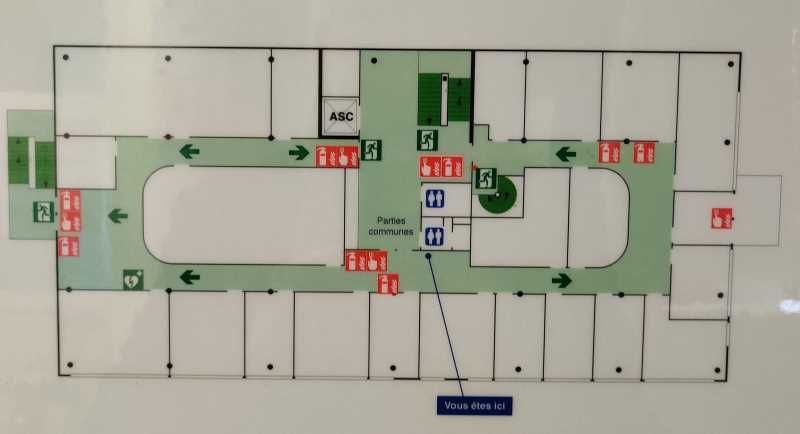Location bureaux 831 m² divisibles à partir de 114 m²