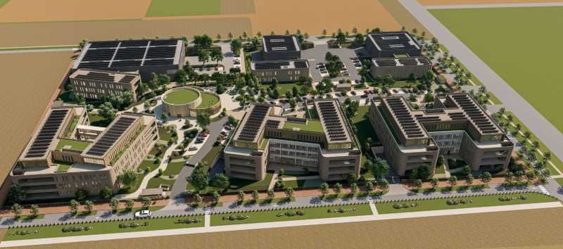 Location bureaux 6580 m² divisibles à partir de 176 m²