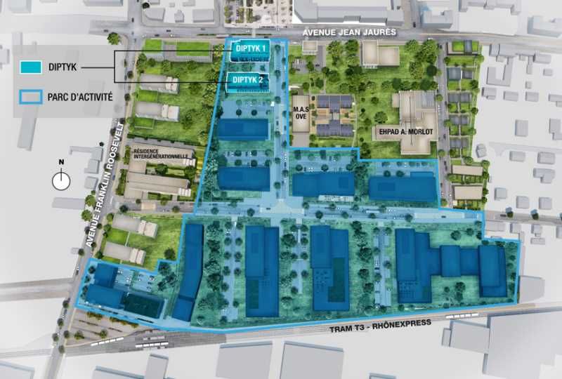 Vente bureaux 1449 m² divisibles à partir de 144 m²