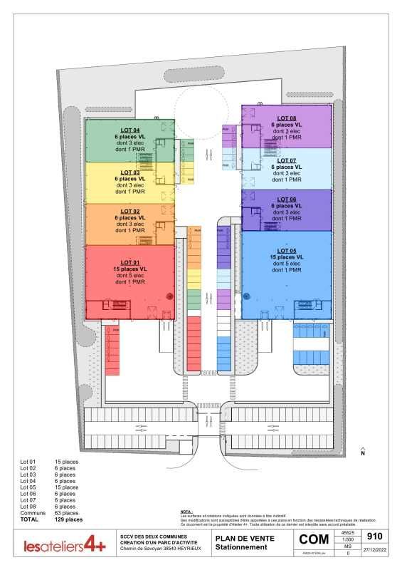 Location entrepots 4654 m² divisibles à partir de 555 m²