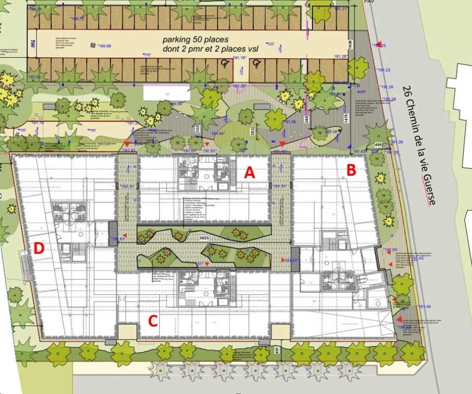 Vente bureaux 3333 m² divisibles à partir de 117 m²