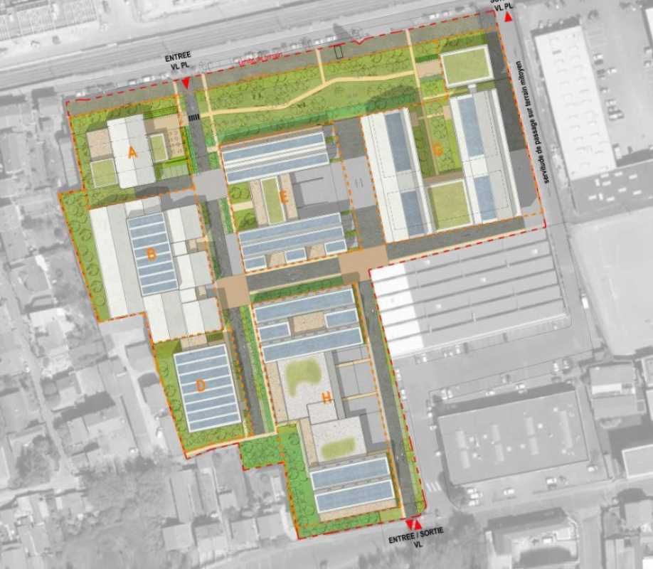 Location entrepots 20180 m² divisibles à partir de 1082 m²