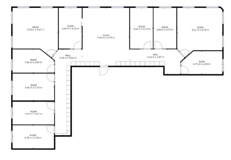 Location bureaux 702 m² divisibles à partir de 241 m²