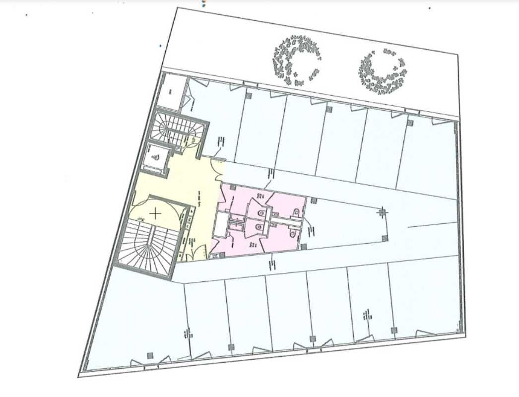 Location bureaux 343 m² non divisibles