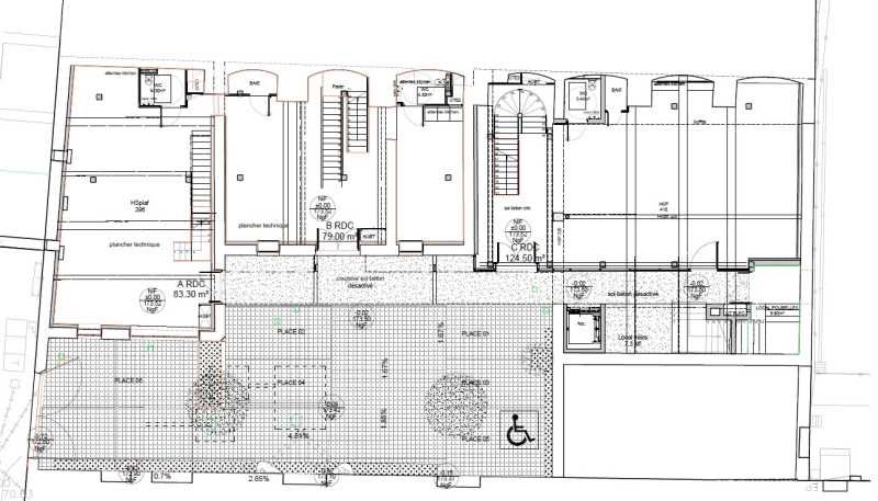 Vente bureaux 479 m² divisibles à partir de 230 m²