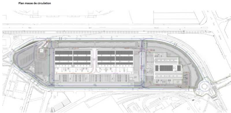 Location entrepots 12039 m² divisibles à partir de 1524 m²