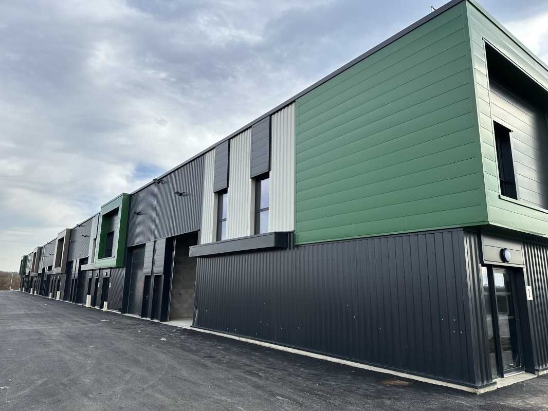 Sur un terrain de 8 373 m², ce nouveau parc d'act