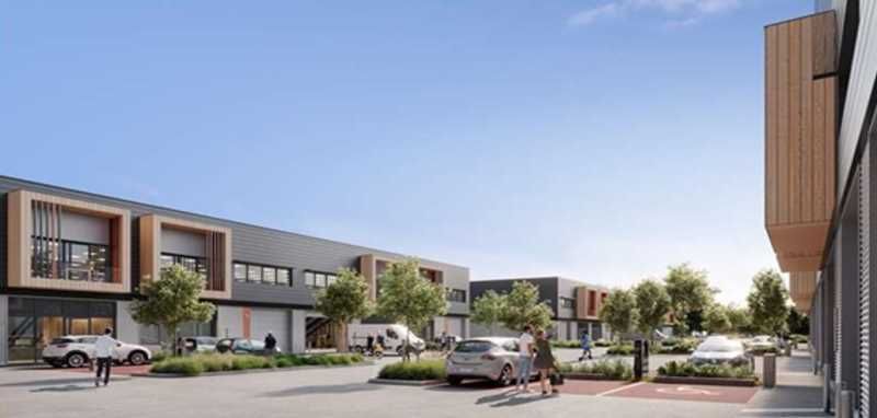 Ce parc d'activité est constitué de 2 bâtiments o