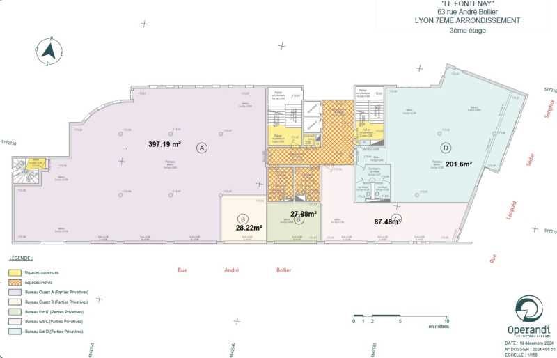 Vente bureaux 742 m² divisibles à partir de 289 m²